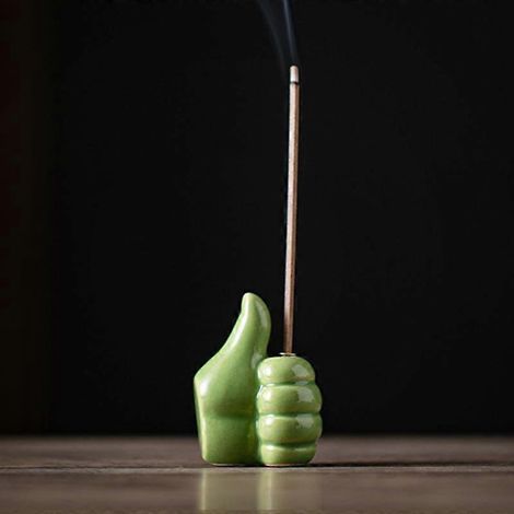 Ornement de table en céramique, en forme d'encensoir, décoration créative pour la maison
