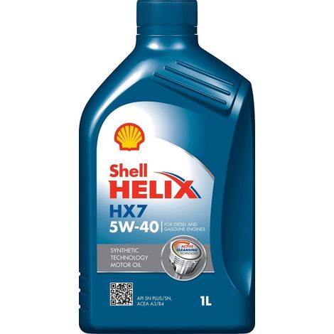 Huile moteur Helix 5W-40 ACEA A3/B4 API SN Plus API SN HX7 1 L Compatible avec VW Golf 7 3/5 portes 5G1, BQ1, BE1, BE2 Golf 4 3/5 portes 1J1 Golf 5 3/5 portes 1K1 Golf 6 3/5 portes 5K1 (1/5)