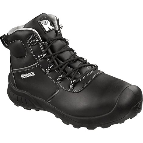 Sicherheitsstiefel TeamStar 5310 Gr.40 schwarz/grau S3 SRC EN20345 Leder RUNNEX (1/5)