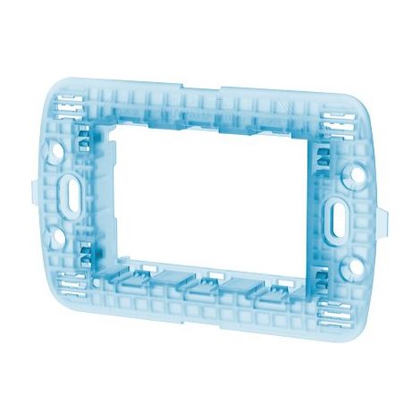 SUPPORTO FRUTTI ABL PC BLU POSTI 3