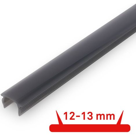 Pimp your Panel Diffusor 1,3m Profilschiene Kürzbar Klemmbar Rauchglasoptik
