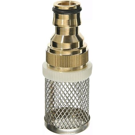 1 Pièces 16mm Tuyau Filtre Lavage De Voiture Filtres D'irrigation De Jardin, Crépine en Laiton Pulvérisateur Pompe Filet De Filtrage Filtre À Mailles en Acier Inoxydable (Color : 1/2") (1/3)