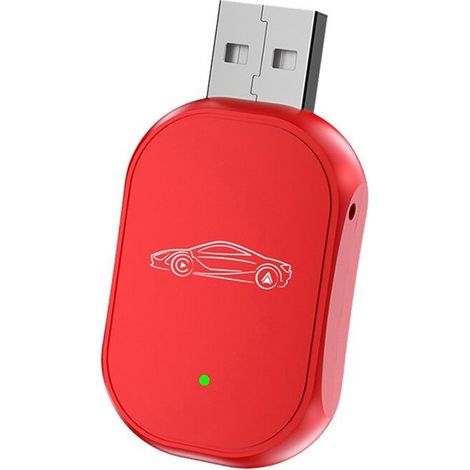 Adattatore CarPlay wireless per Android Auto 2 in 1 + dongle USB WIFI Box plug-and-play converte da cablato a wireless (1/2)