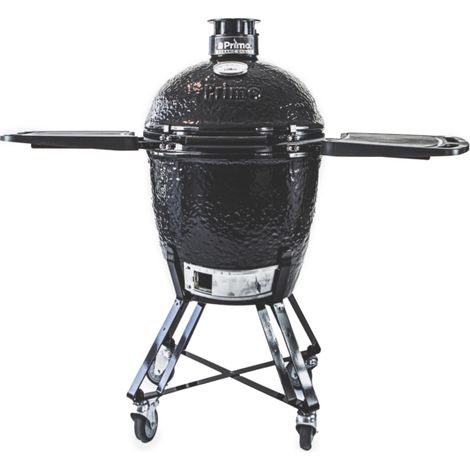 Barbecue Primo Round Charcoal All in One Kamado in Ceramica Ovale con Carrello (1/4)