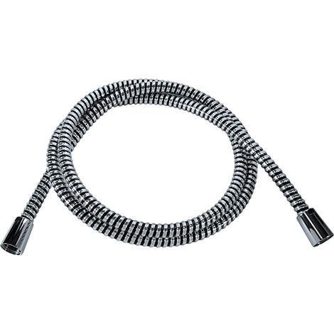 Edouard Rousseau -Flexible de douche LUX - Certifié NF - 1.75M - Chromé / Noir