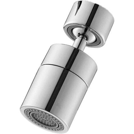Aeratore per rubinetto a 360 gradi, filtro per il risparmio idrico, stelo girevole per rubinetto da cucina, soffione doccia regolabile con 2 modalità e filtro, doppio sistema di risparmio idrico per l (1/5)