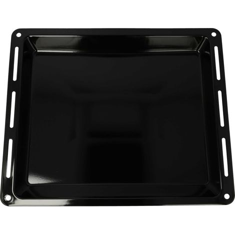 vhbw Baking Tray compatible with Ikea 702.181.71 OV B01 B IK Oven - 44.5 x 37.5 x 5 cm, Non-stick Coating, Enamelled Black (1/4)