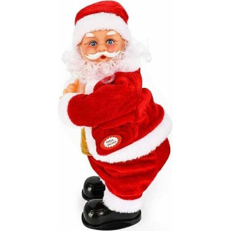 Electric swing Santa Claus, musical toy Santa Claus, battery operated, singing and dancing Santa Claus, other Christmas decorations (1/5)