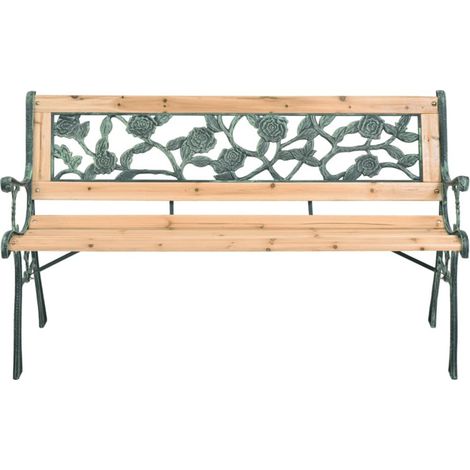 FIMEI Banc de jardin 122 cm Bois (1/5)