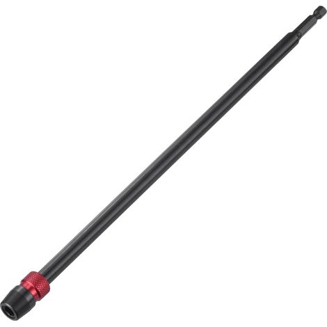 Porte-embout à changement rapide 1/4" 300 mm de long 1 pièce (1/5)