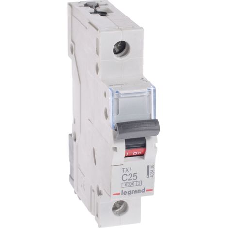 Interruttore automatico Legrand s 301 25A 6000A