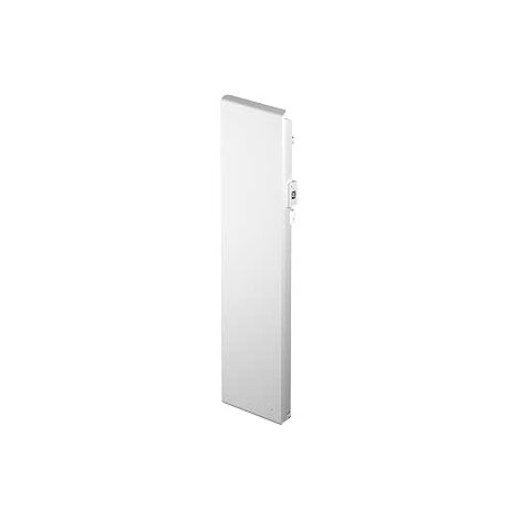 Radiateur à inertie double corps de chauffe NOIROT Radiasoft vertical 1500W blanc connecté
