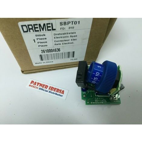 Original DREMEL Ersatzteil 2610004636 Elektronisches Geschwindigkeitsrelais (120 V) für DREMEL 4000