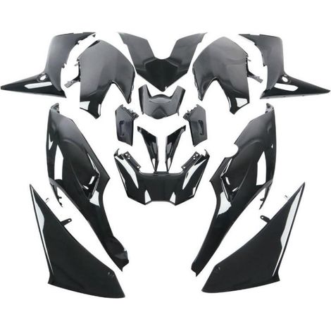 Kit carénage P2R pour Scooter Yamaha 560 T-Max 2020 à 2021 noir
