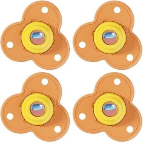Mini roues pivotantes 4 pièces roulettes de meubles à Rotation à 360 degrés poulie universelle auto-adhésive pour boîte de rangement de meubles