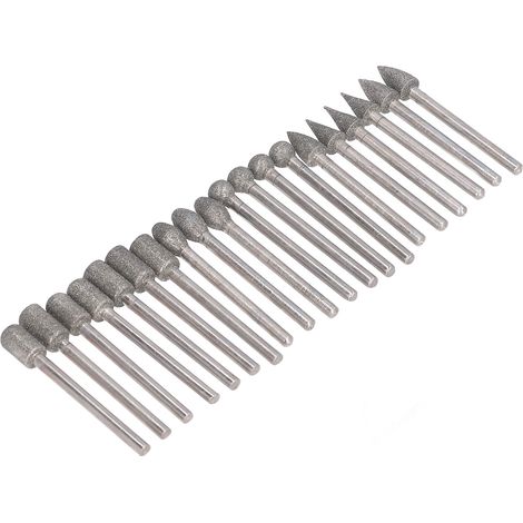 20-teiliges Schleifbit-Rotationsfräser-Set, 1/8-Zoll-Schaft, universell passend für DIY-Polier- und Gravurarbeiten (1/5)