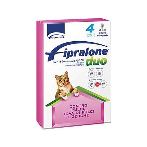 ANTIPARASSITARIO FIPRALONE DUO GATTO FORMEVET