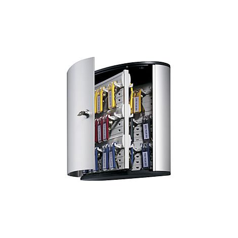 Durable Key Box 54 Caja fuerte para llaves segura plateada