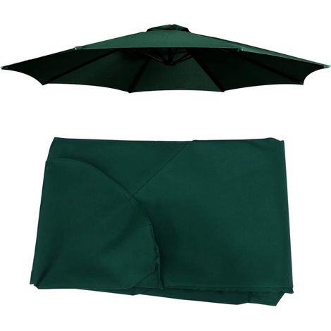 Toile Auvent De Remplacement pour Parasol 3 M 8, Housse De Rechange Imperméable Et Durable pour Jardin, Terrasse, Arrière-Cour, Piscine (auvent Uniquement) (Color : Green) (1/5)
