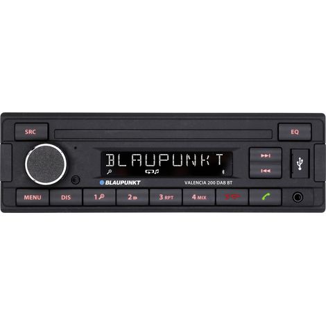 Blaupunkt Valencia 200 DAB BT Autoradio Bluetooth®-Freisprecheinrichtung, DAB+ Tuner (1/5)