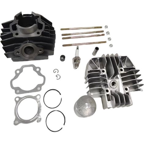 Kit de Conversion Cylindre 80cc pour YAMAHA - Compatible PY80, PW80, QT50 - Ensemble Complet de Mise à Niveau Performance (1/4)