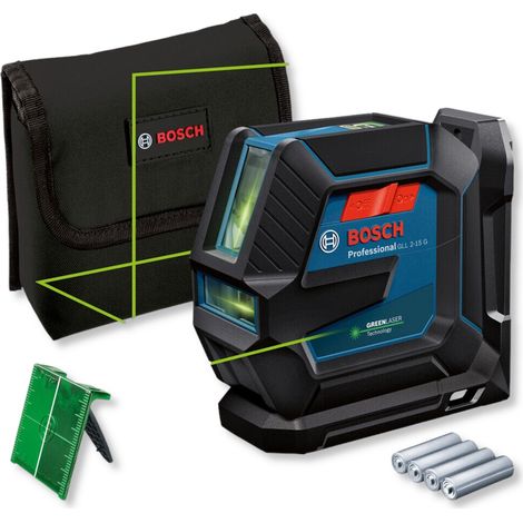 Gll 2-15 G Laserlinien grüner Strahl Gll 2-15 G + Halter Lb 10 (Kartonbox)