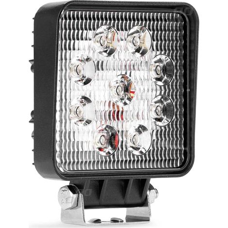 LED-Arbeitsscheinwerfer AWL03 9 LED 12V 24V amio-01614 (1/5)