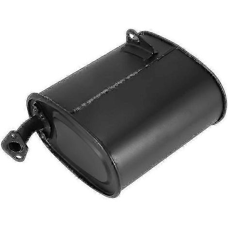 Silencieux d'échappement universel en fonte noire pour générateur à essence de 2 à 3 kW, compatible avec les générateurs de 5,5 ch, 6,5 ch, 3 500 W et 4 000 W. Référence : f26 (1/5)