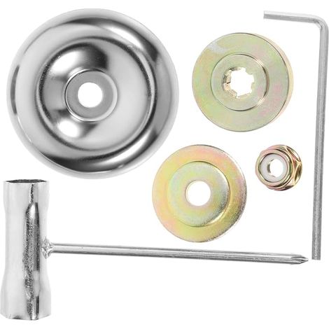 Gatuida 6pièces Kit De Têtes De Coupe Avec Adaptateur Pour Tondeuse à Gazon Et Débroussailleuse Compatible Avec Broche (1/5)