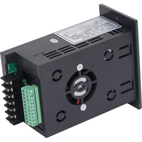 Mini single-phase inverter VFD motor 176-264V, 3 inputs to 0-220V outputs, 400W variable frequency drive controller (1/5)