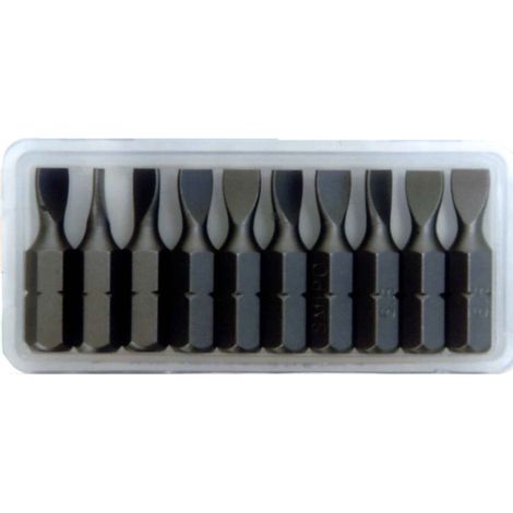 Puntas de Taladro Planas SIFER 25,4x6,5mm C/10 Unidades Profesionales SB11.12.25