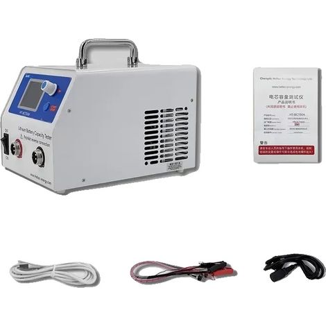 Comprobador de capacidad de batería, carga/descarga de 50 A, comunicación USB, HT-BCT50A (1/2)