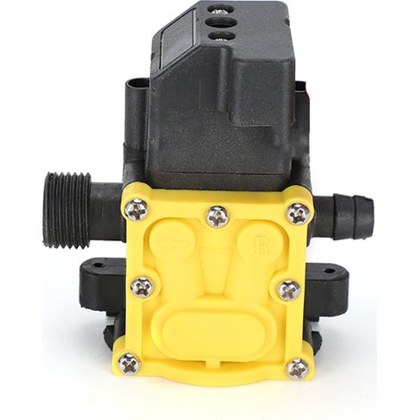 Pompe à pression à membrane 12 V pour l'agriculture et le jardin, pulvérisateur électrique, accessoires de pompe à eau, type A, démarrage/arrêt intelligent, filetage unique (1/5)