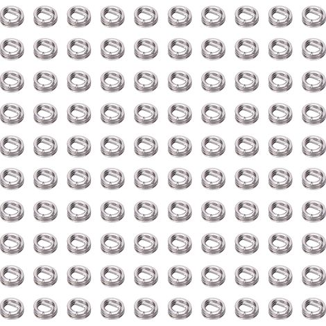 100 Pièces Douilles Filetées SUS304 pour Réparation de Filetage Femelle M2x0.4x1D - Fixations Haute Résistance (1/5)