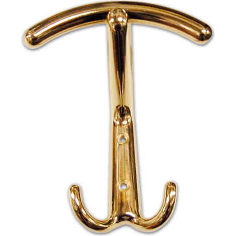 Appendiabiti in Zama Art 2393 Oro Lucido misura 115x100 mm
