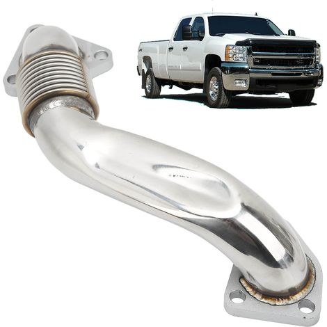 Oberer Abgaskrümmer, Beifahrerseite, Chevrolet/GMC 6.6L Duramax LB7 (tp-1112) (1/5)