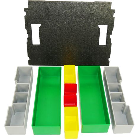 BS Systems Inset-Box-Set 8 pièces + insert de couvercle