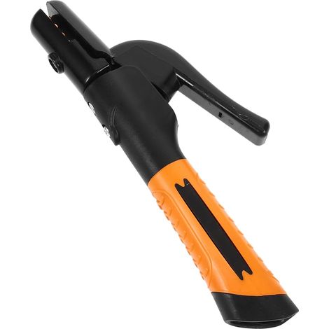 Pince à Électrode Cuivre Pince De Soudage à Mâchoire Renforcée Outil De Soudure Avec Poignée Compatible Avec Machines à Souder (1/5)