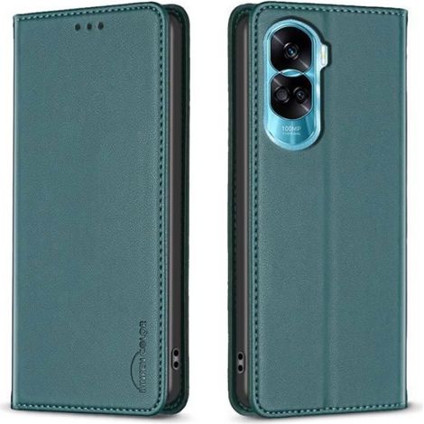 Etui Pour Honor X50i - Coque Antichoc Avec Support Et Fermeture Magnétique - Housse Portefeuille En Cuir PU - Vert (1/4)
