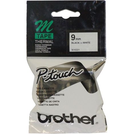 MK221 cinta para impresora de etiquetas Negro sobre blanco M