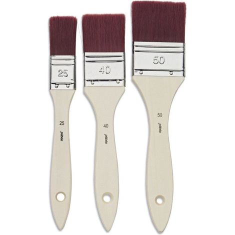 3 spalters - Plat - Acrylique et huile - Fibres synthétiques - N°25 - N°40 - N°50 - Pébéo (1/5)