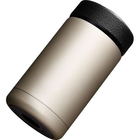 Bouteille isotherme 380ml acier inoxydable, cadeau étudiant, gourde de voyage isolée sous vide pour sport extérieur camping, couleur champagne (1/5)