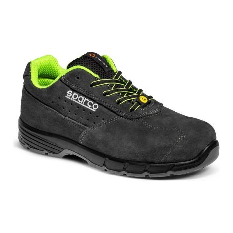 Sparco Ontaria ESD S1PS SR FO chaussure de se'curite' antinfortunistique N. 44 en nylon ultrale'ger embout 200J gris/vert Grigio/Verde 44