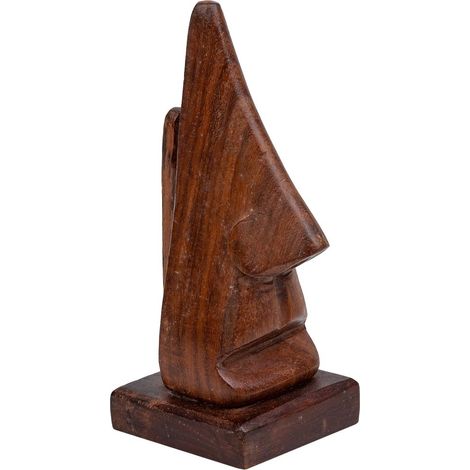 Soporte de lentes de madera marrón 15x5x5 (1/5)