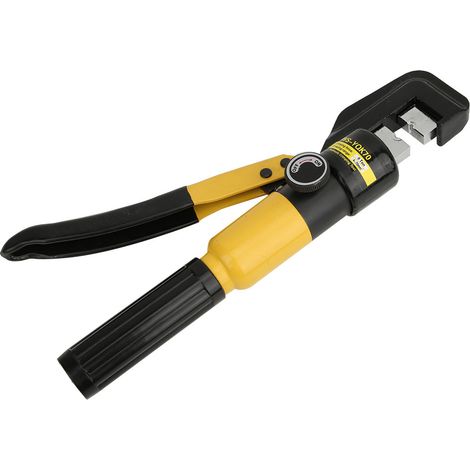 Pince à sertir hydraulique 8 tonnes pour cosses de câbles, outil de sertissage 16 matrices 4-70 mm² (1/5)
