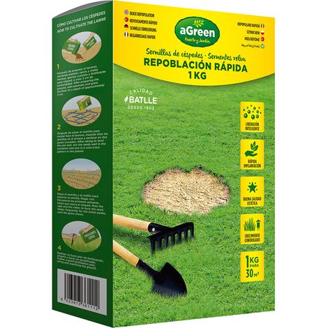 Gazon Pousse Rapide Germination Ultra-rapide - Agreen (1/3)