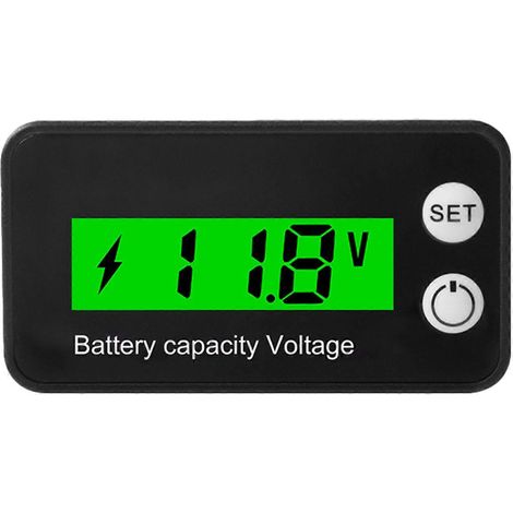 Voltmètre-ampèremètre précis avec indicateurs de niveau d'énergie, outil indispensable pour les ingénieurs électriciens et les amateurs. Voltmètre 6136C avec (1/5)