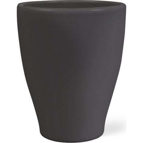 Übertopf Carly Ø 7 x 10 cm grau matt Topf