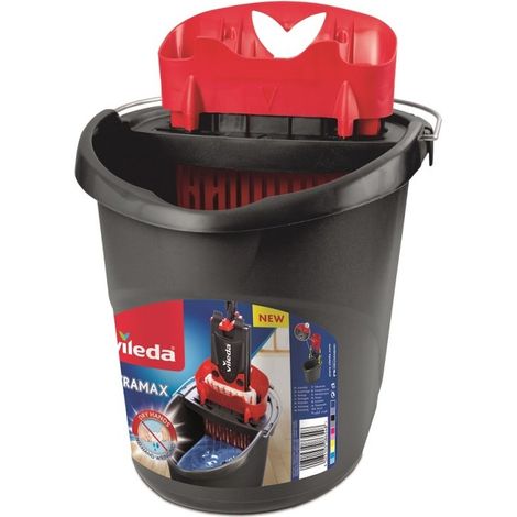 Secchio Vileda con strizzatore 13l Ultramax Grigio 157870 IT