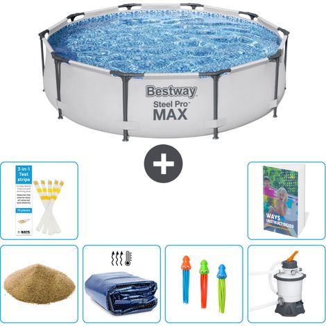 Bestway Steel Pro MAX Rund - 305x76 cm - 7-teilig  S36 (1/5)